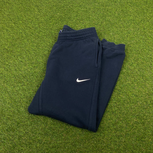 00s Nike Cotton Joggers Blue Small