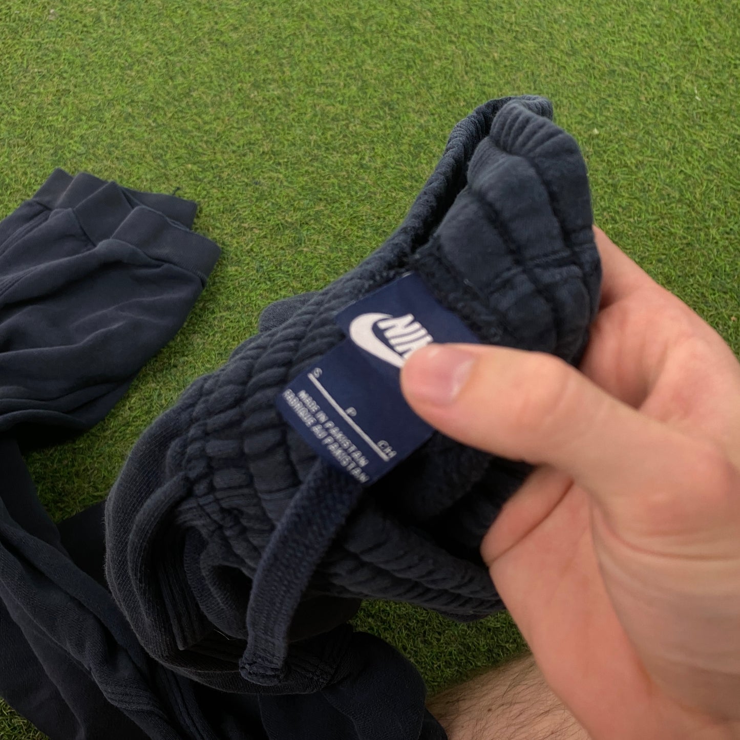 00s Nike Cotton Joggers Blue Small