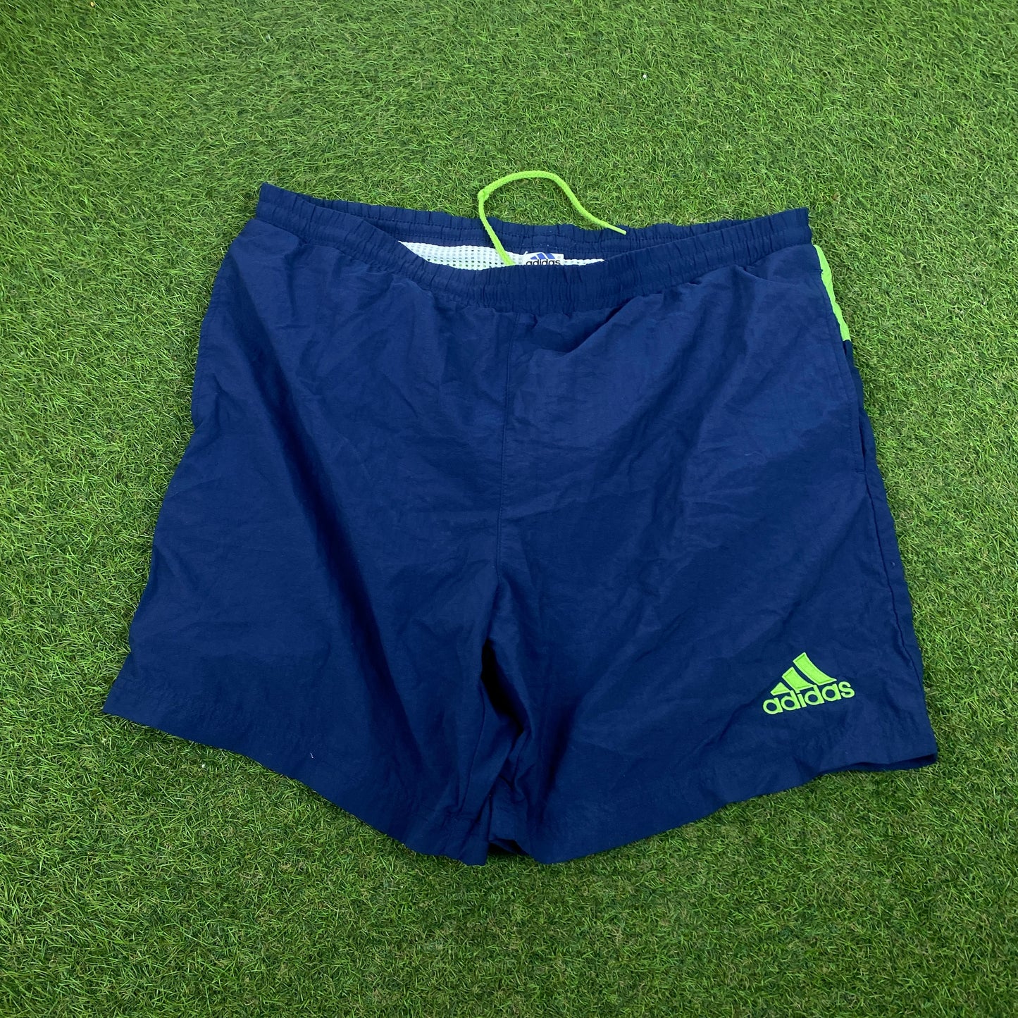 90s Adidas Shorts Blue Medium