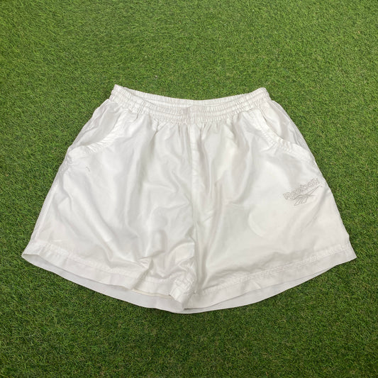 Retro Reebok Shorts White Large