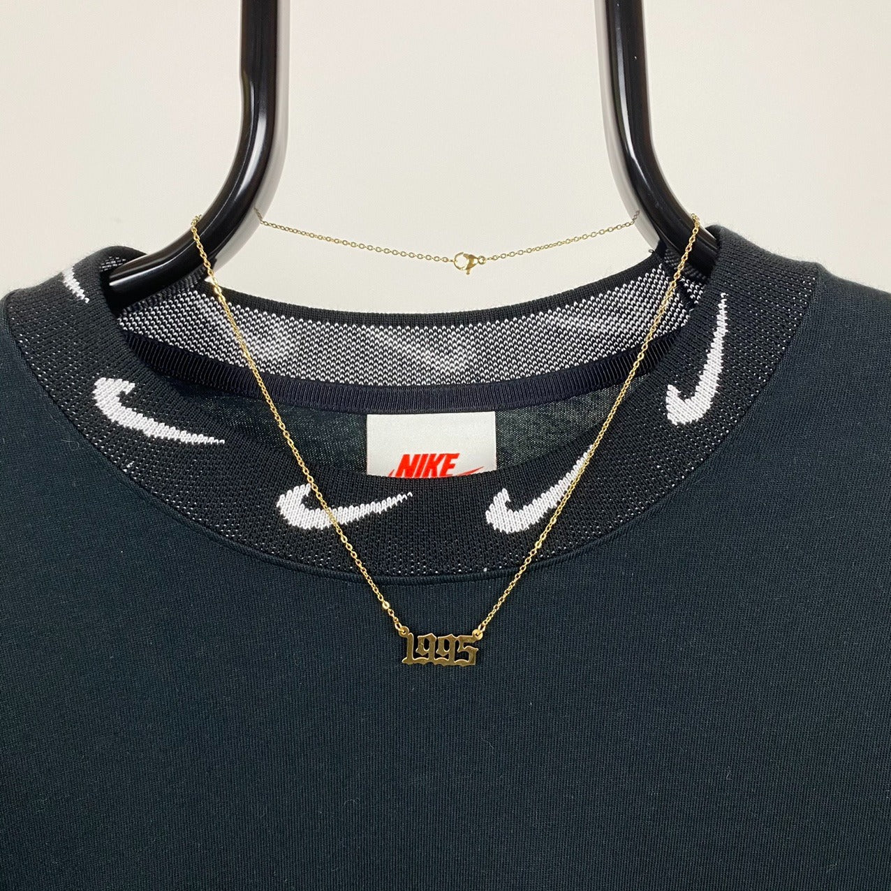 1995 Birth Year Necklace Chain Gold