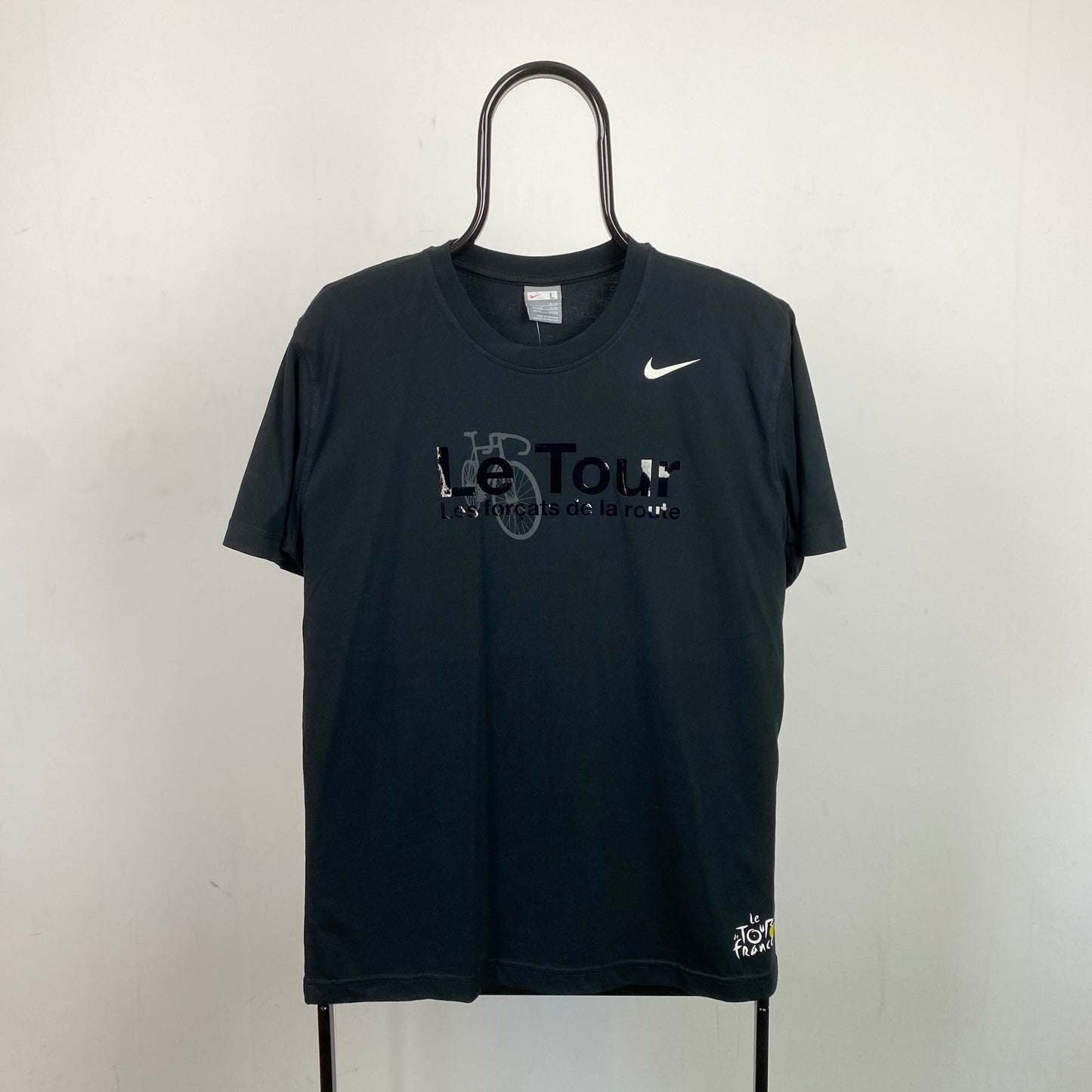 00s Nike Tour de France T-Shirt Black Large