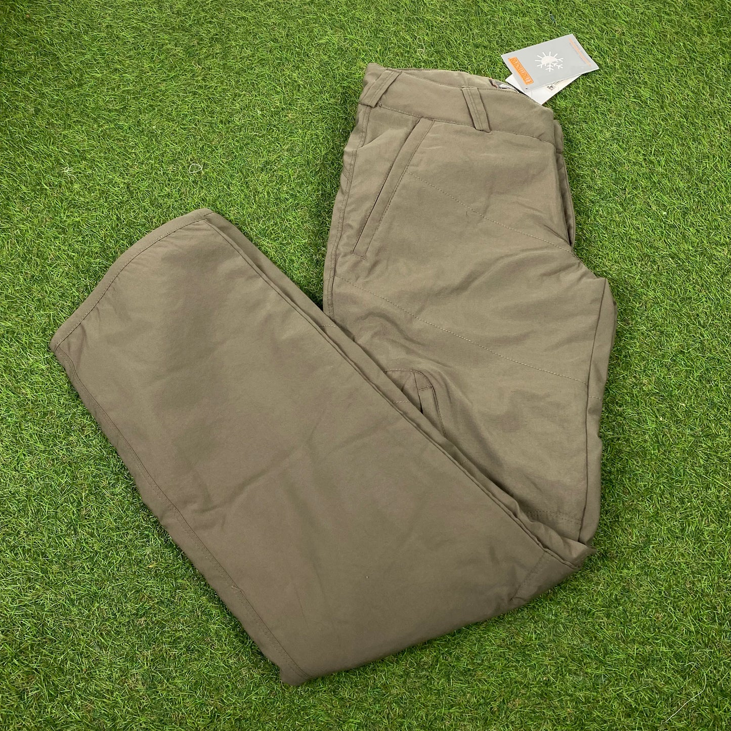 Vintage Nike ACG Thermal Cargo Trousers Joggers Brown Small/XS