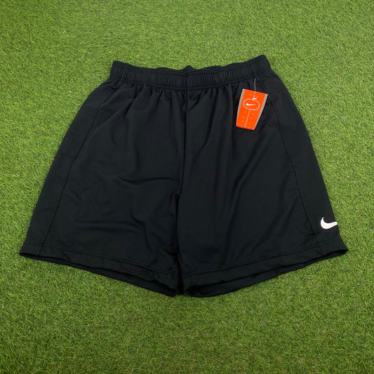 00s Nike Nylon Football Shorts Black XL