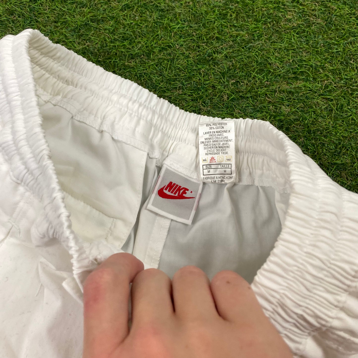 90s Nike Tennis Shorts White Medium