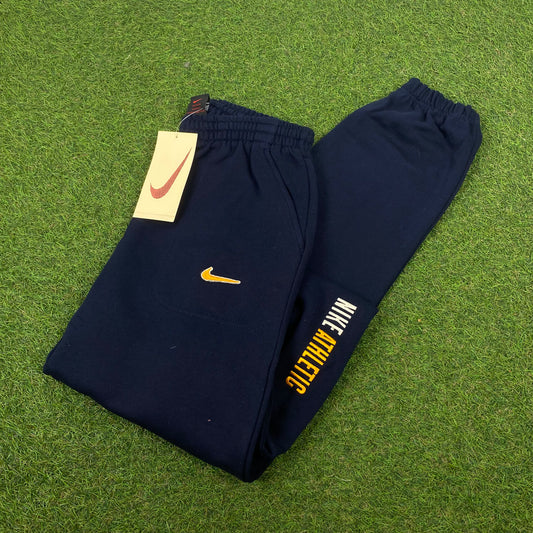 00s Nike Cotton Joggers Blue XS