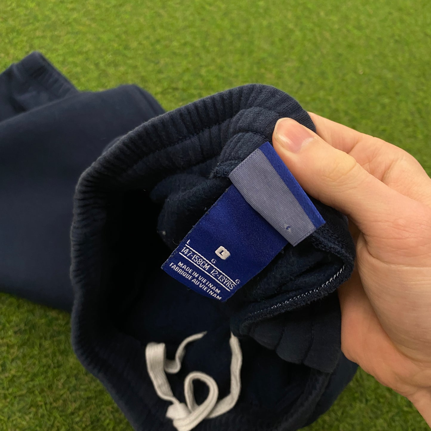 00s Nike Cotton Joggers Blue XS