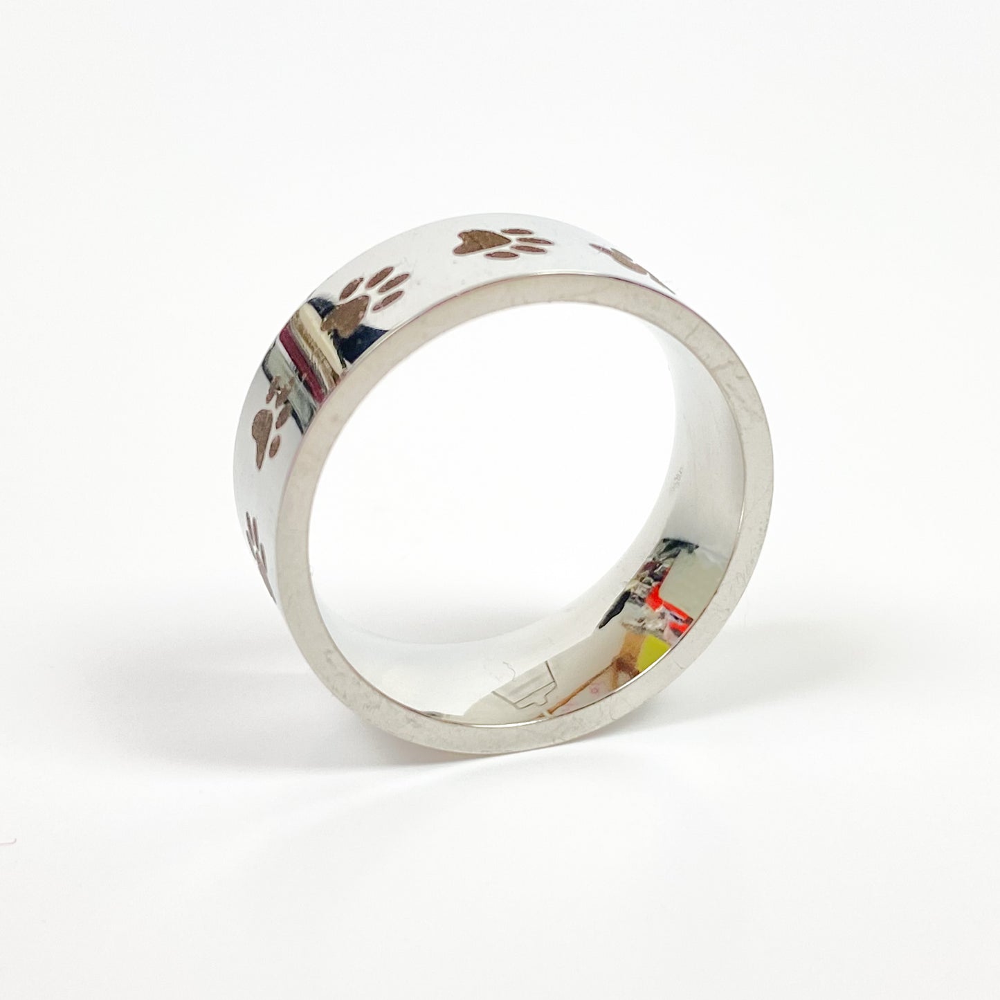 Vintage Paw Ring Silver