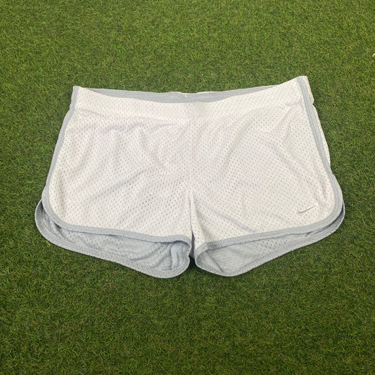 00s Nike Mesh Shorts White Medium