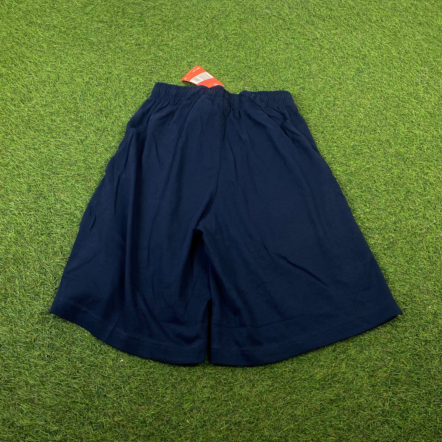 90s Nike Cotton Shorts Blue XS