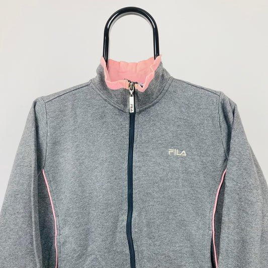 Vintage Fila Sweatshirt Grey XS