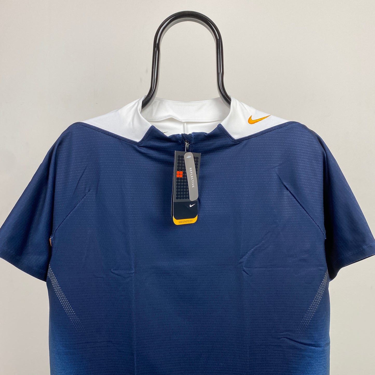 00s Nike Sphere Dry T-Shirt Blue Medium