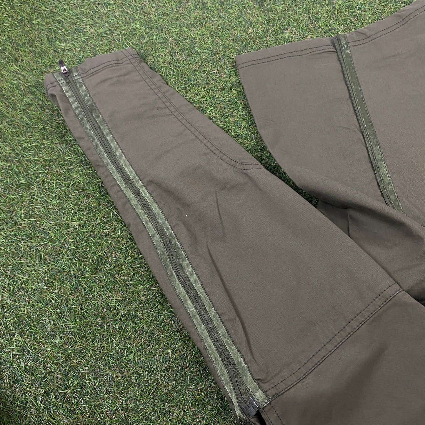 00s Nike Parachute Joggers Green XS