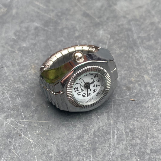 Retro Adjustable Watch Ring