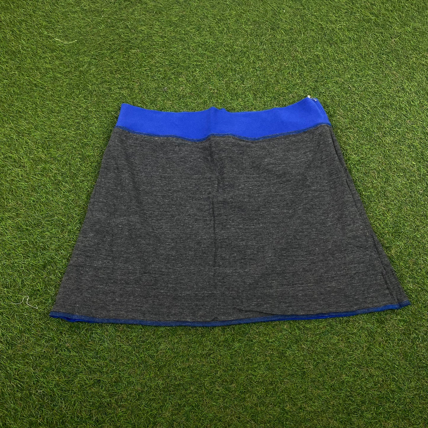 90s Nike Reversible Skirt Blue Grey Large