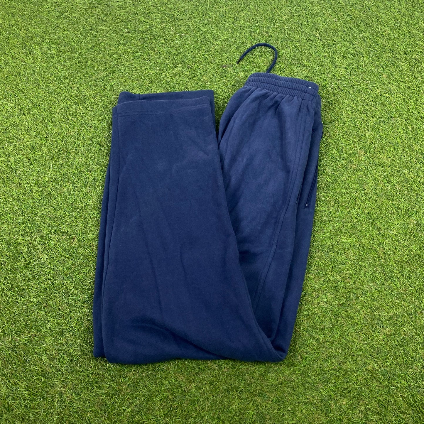 00s Nike Cotton Joggers Blue Small
