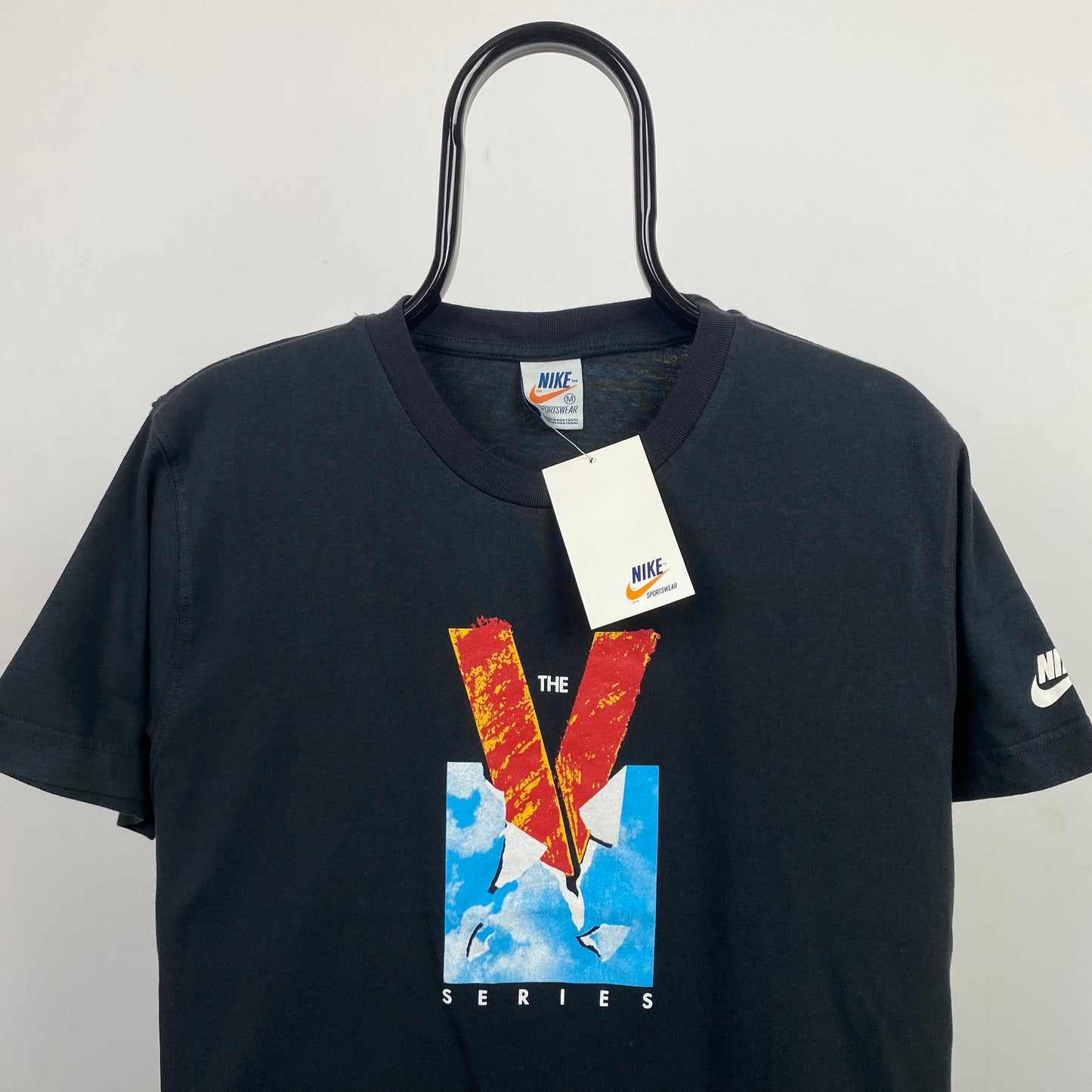 00s Nike V Series T-Shirt Black Large