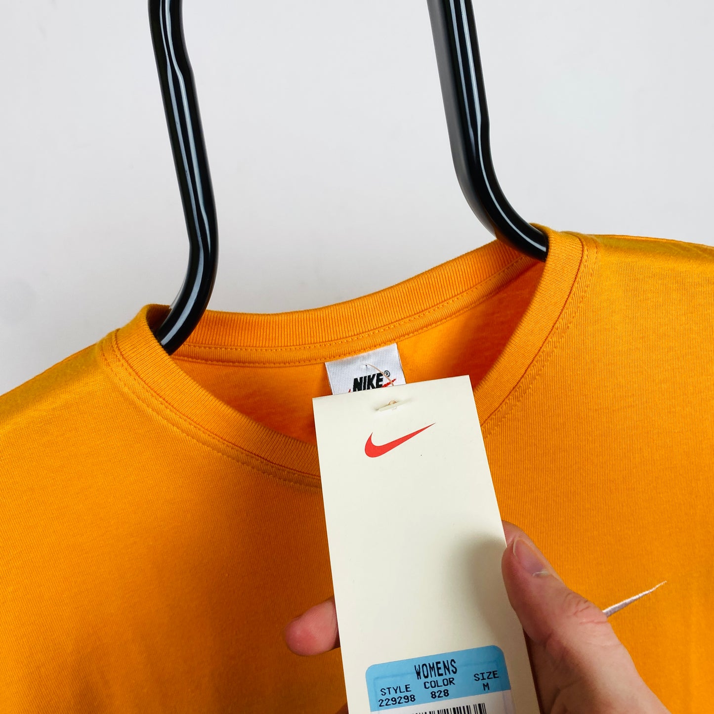90s Nike T-Shirt Orange Medium