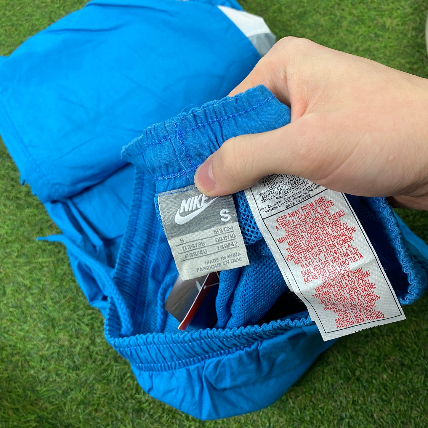 00s Nike Joggers Blue Small