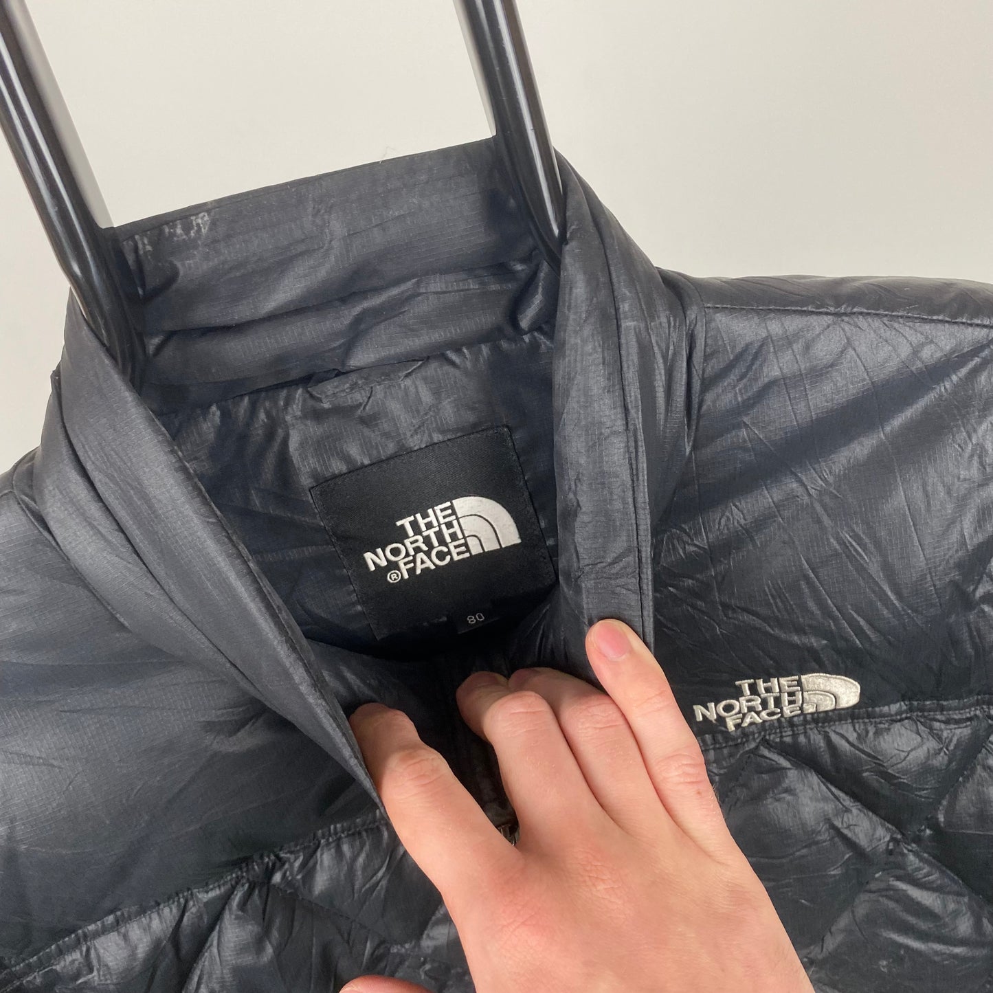 90s The North Face Puffer Jacket Black XS
