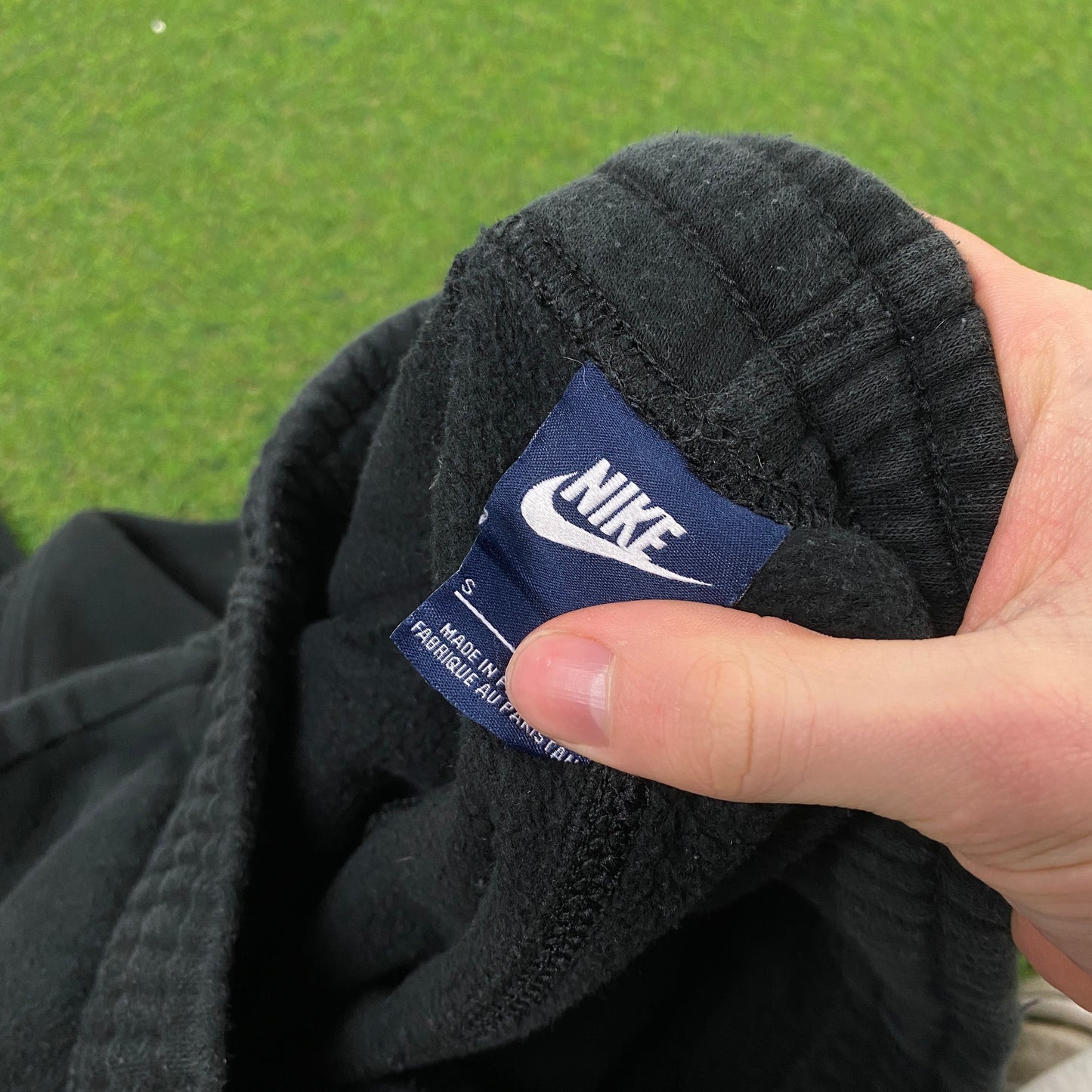 00s Nike Cotton Joggers Black Small