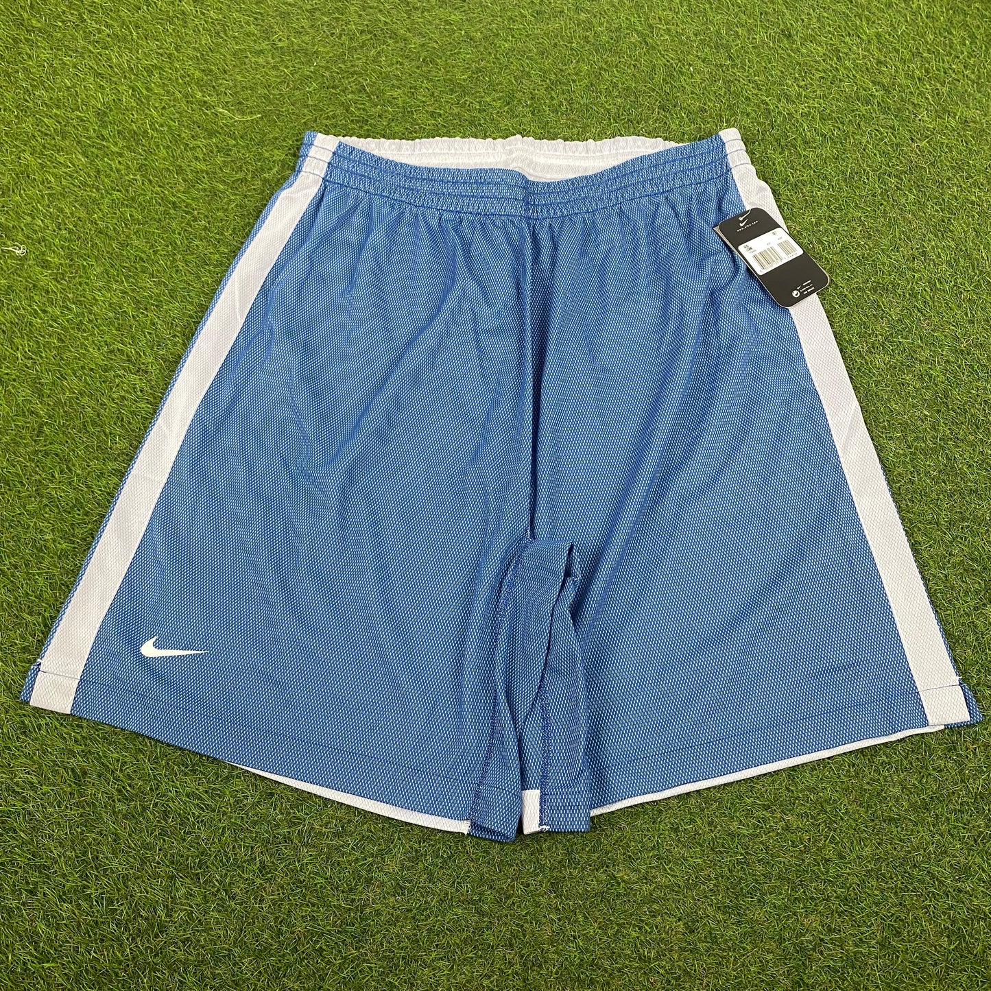 00s Nike Reversible Basketball Shorts Blue XXL
