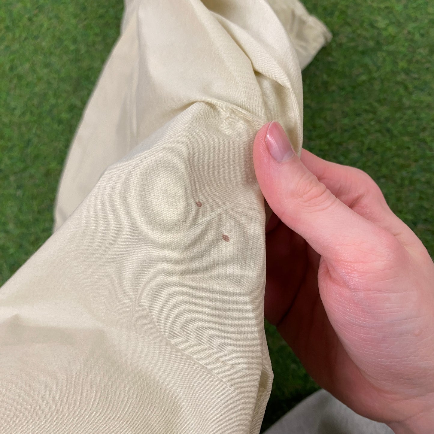 00s Nike Toggle Joggers Light Brown Small