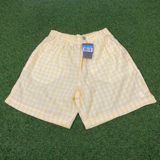 90s Nike Challenge Court Shorts Yellow Medium
