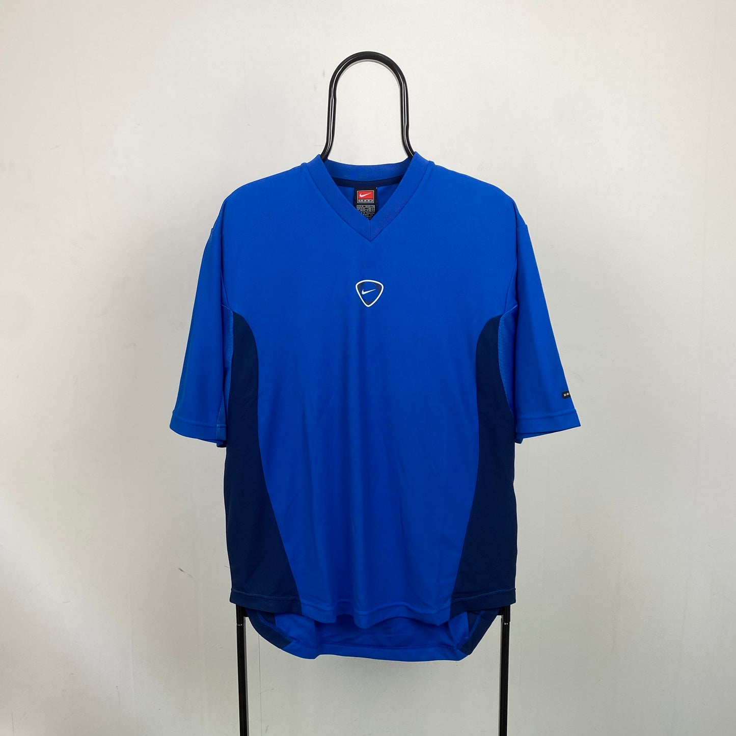 00s Nike T-Shirt Blue Medium
