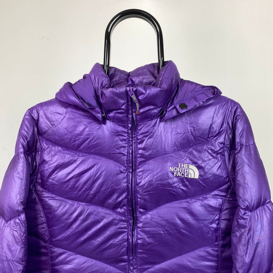 90s The North Face Puffer Jacket Purple XS