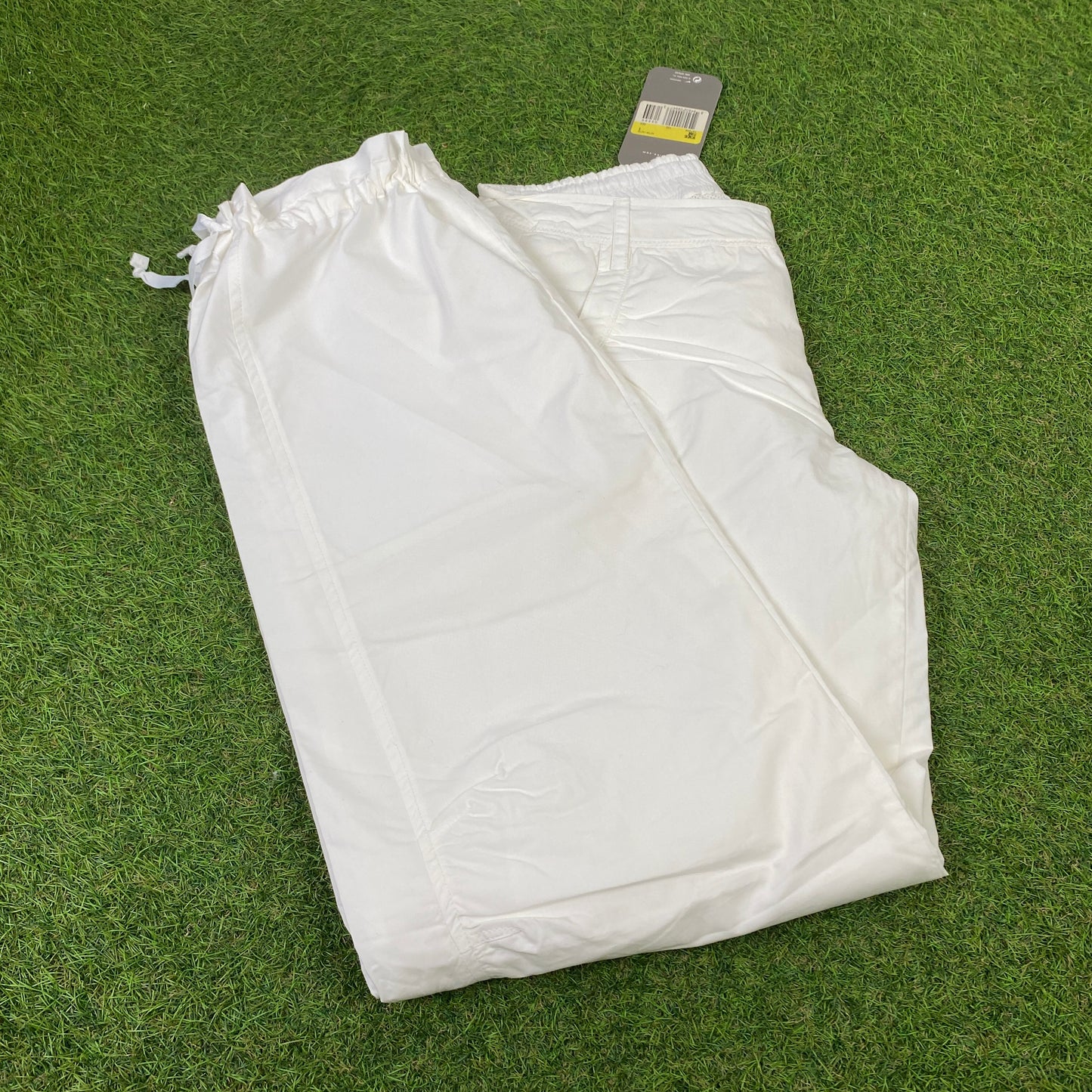 00s Nike Parachute Joggers White Small