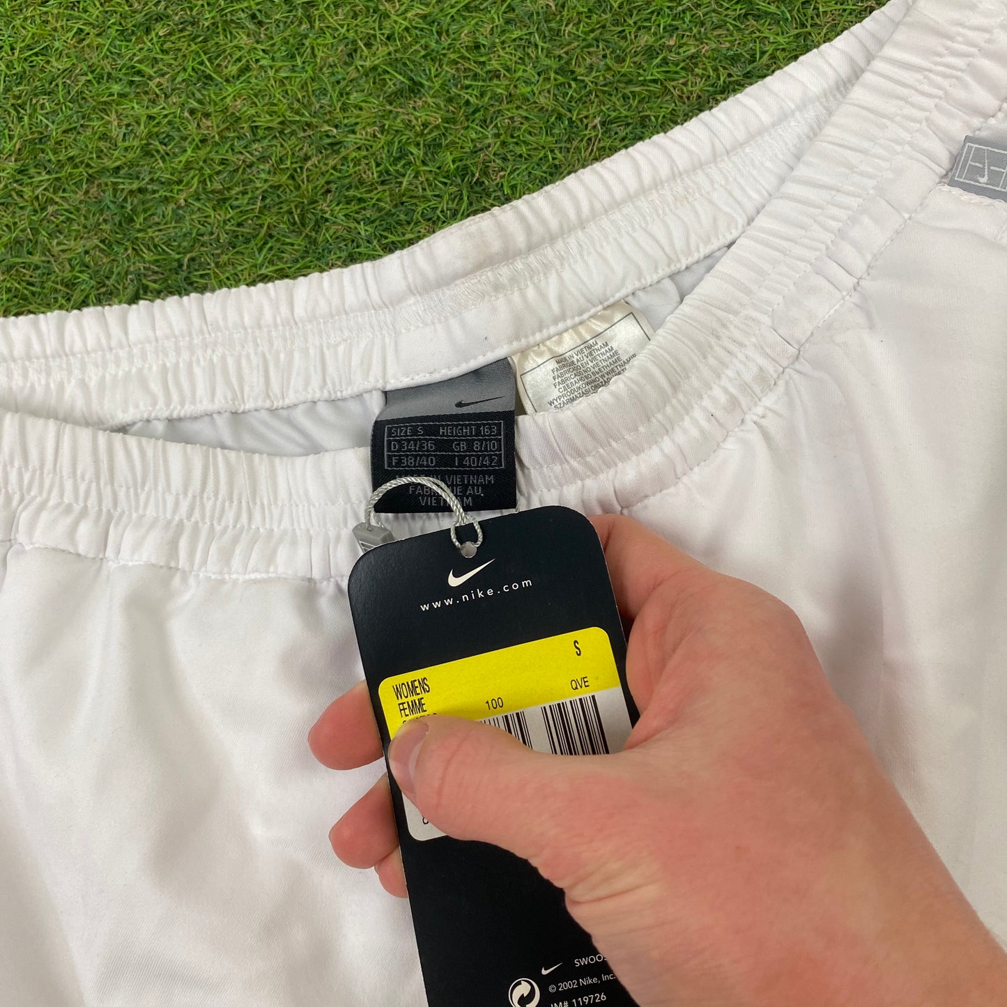 00s Nike Court Tennis Shorts White Small