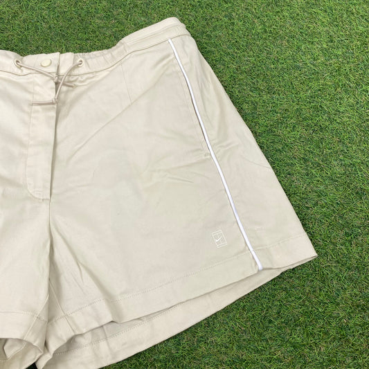 90s Nike Piping Challenge Court Shorts Brown Large