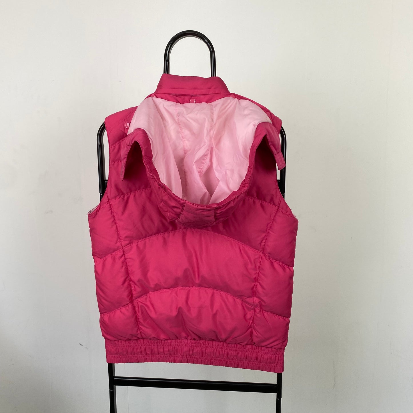 00s Nike Puffer Gilet Jacket Pink XS