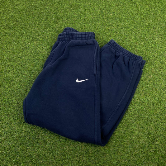 00s Nike Cotton Joggers Blue XS