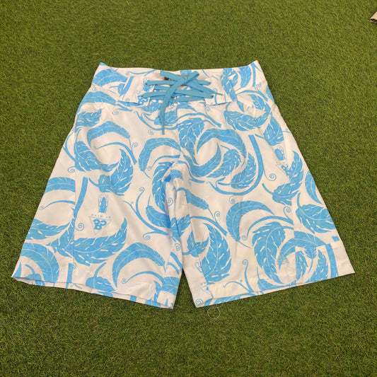 00s Nike ACG Beach Swim Shorts Baby Blue XXS