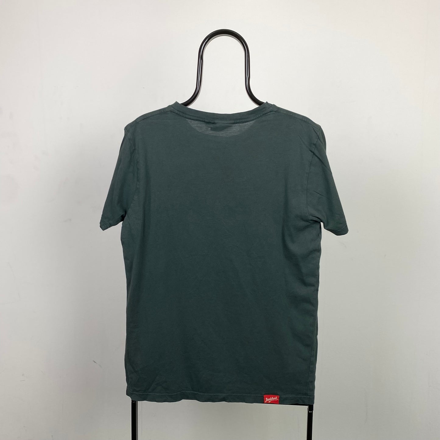 Retro Cylcing T-Shirt Grey Small