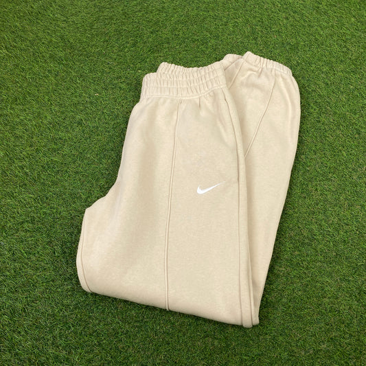 00s Nike Cotton Joggers Brown XS