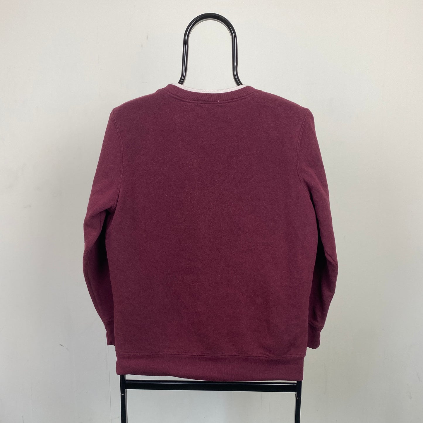 Retro Flower Sweatshirt Red Small