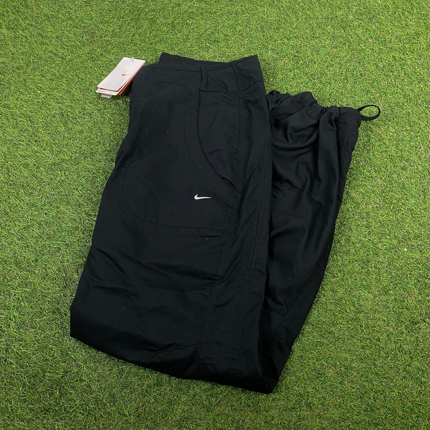 00s Nike Parachute Cargo Joggers Black XXS