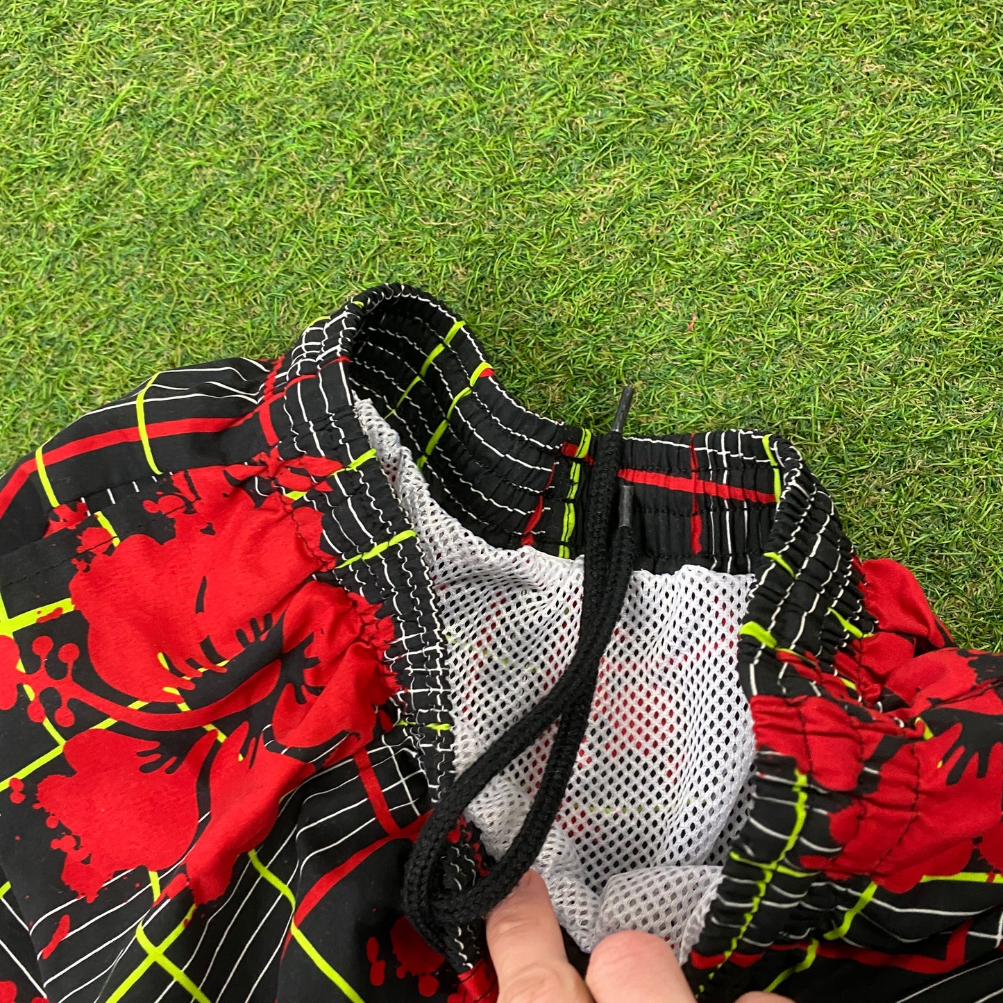 Retro Shorts Red XS
