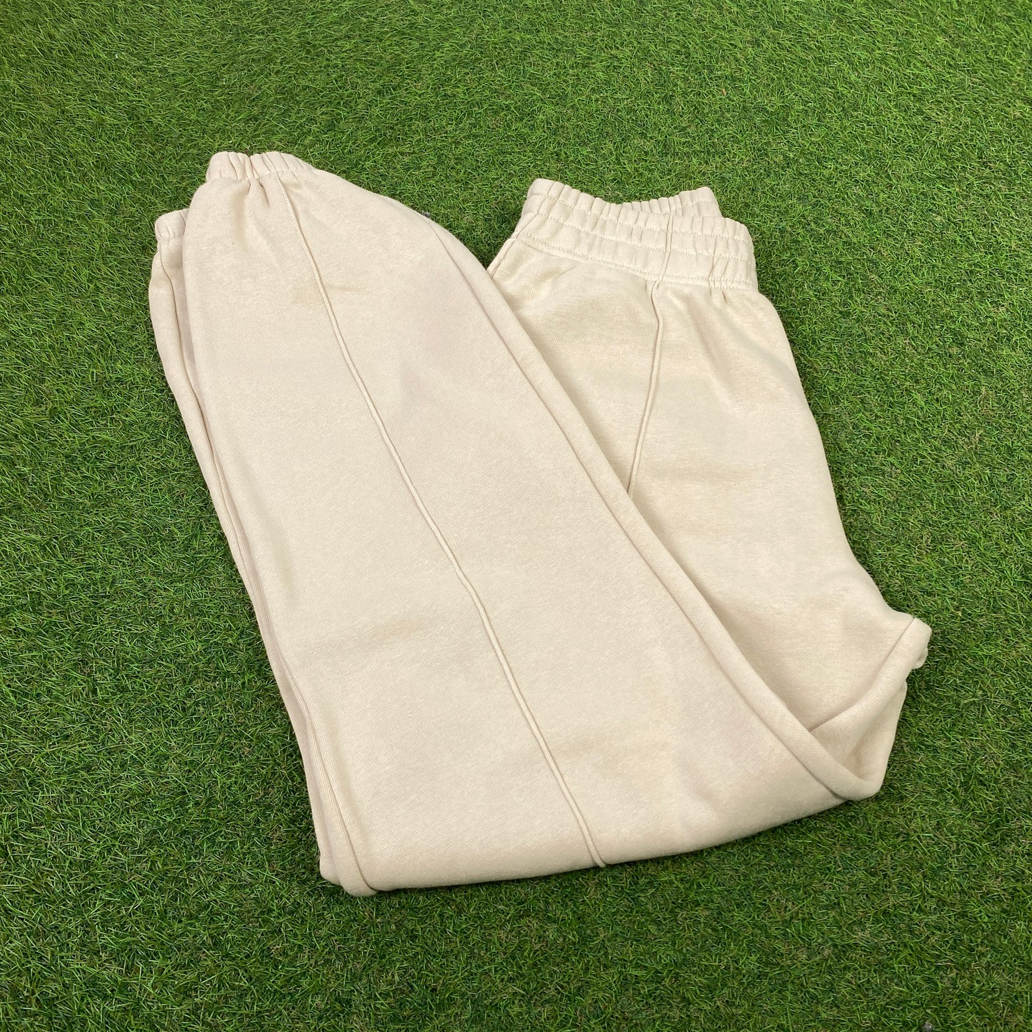00s Nike Cotton Joggers Brown XS
