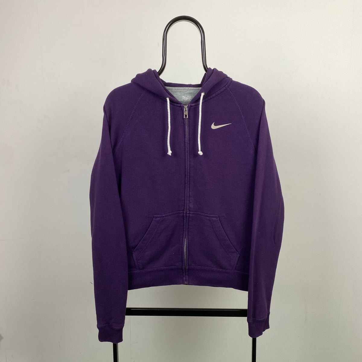 00s Nike Zip Hoodie Purple Small