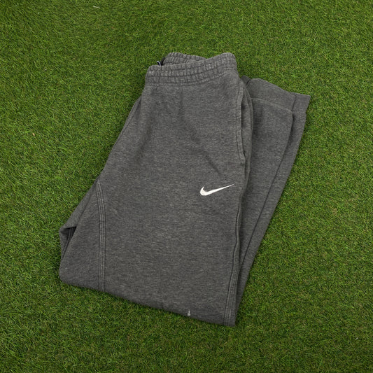 00s Nike Cotton Joggers Grey Small