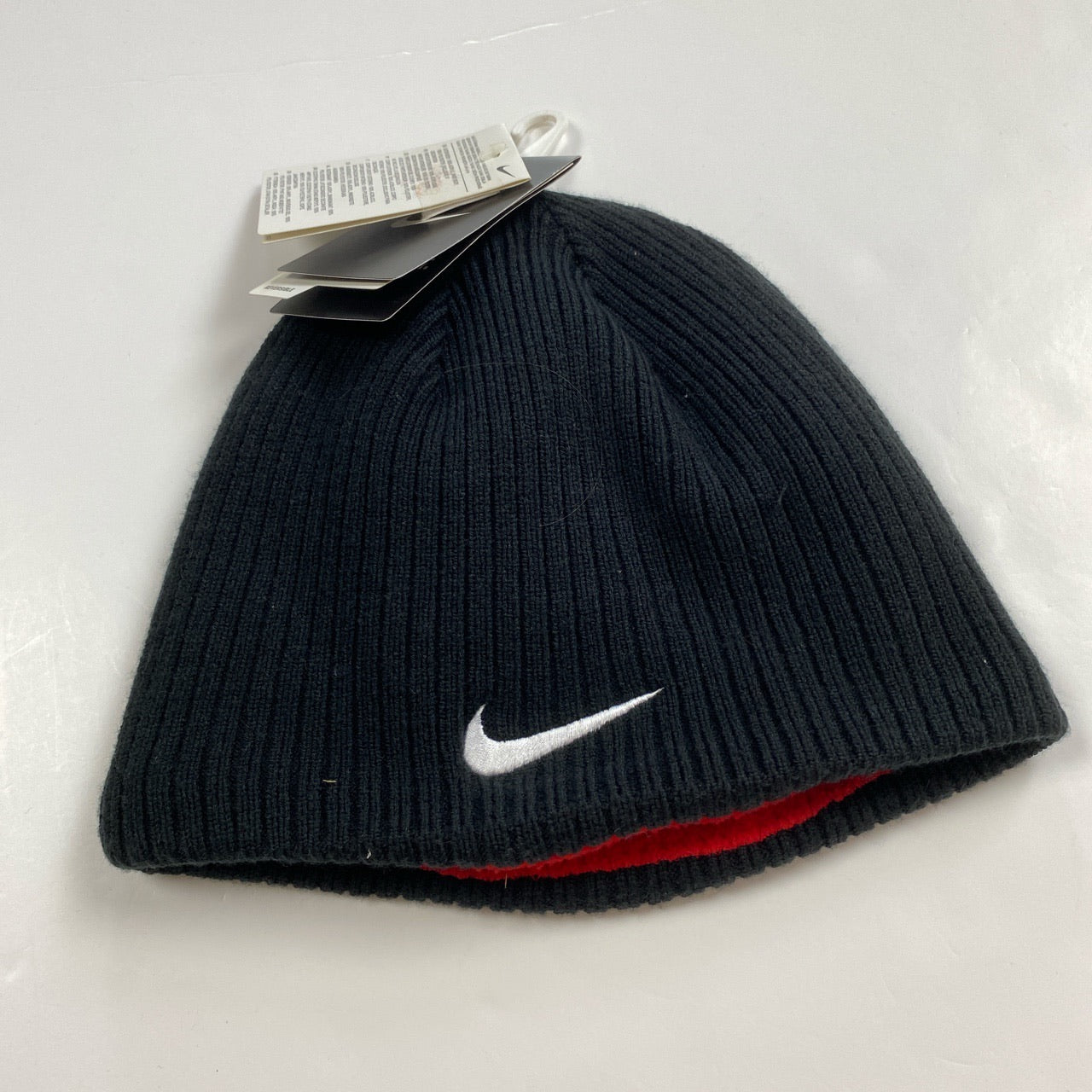 Nike Beanie Black Reversible Red