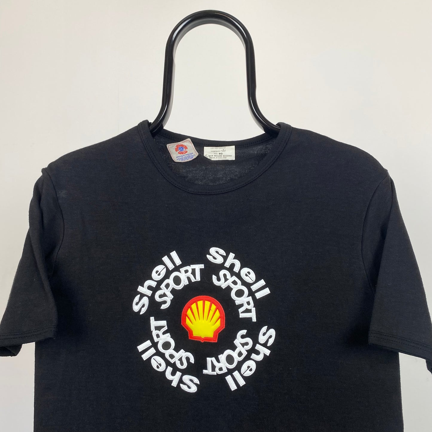 Vintage Shell Formula 1 T-Shirt Black Small