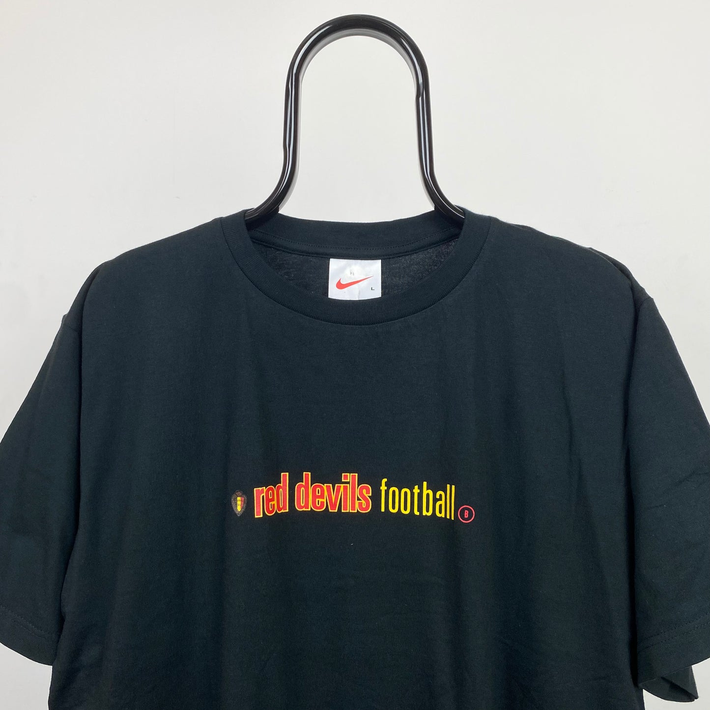 90s Nike Belgium T-Shirt Black XXL