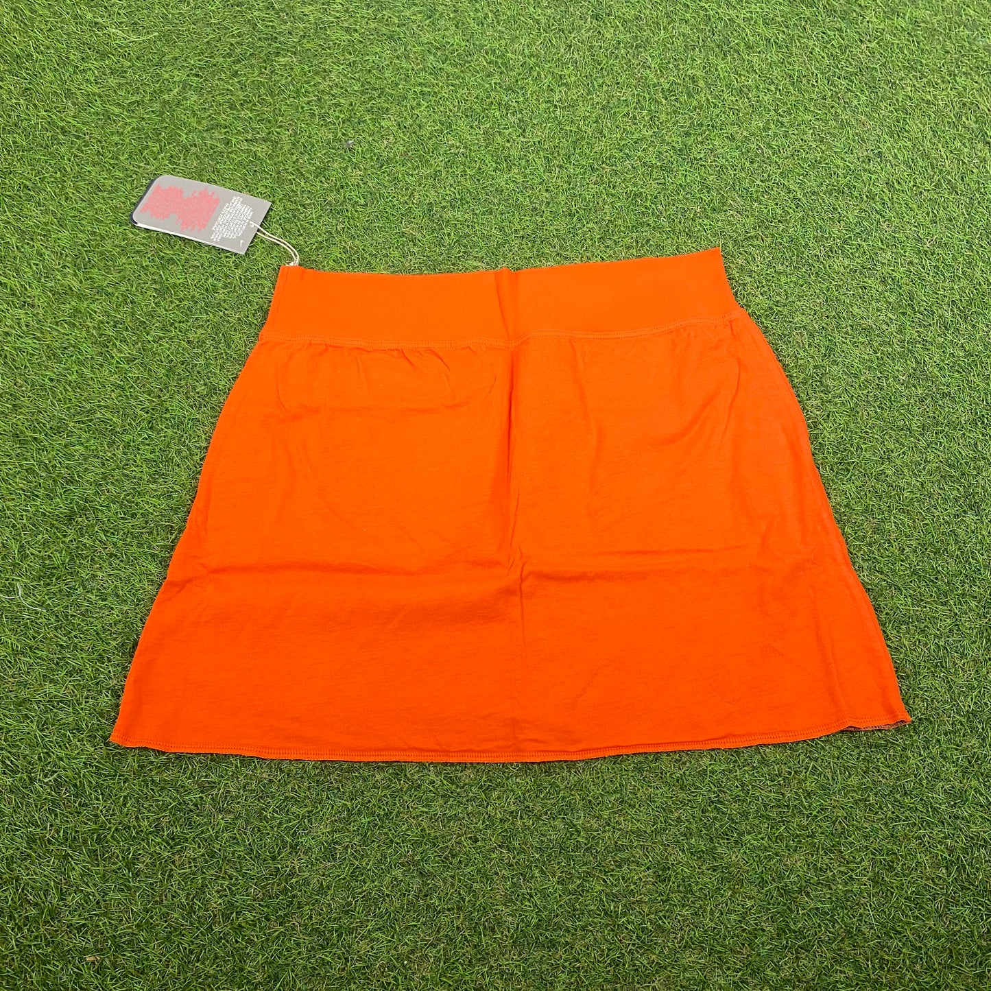 90s Nike Reversible Skirt Orange Grey Small