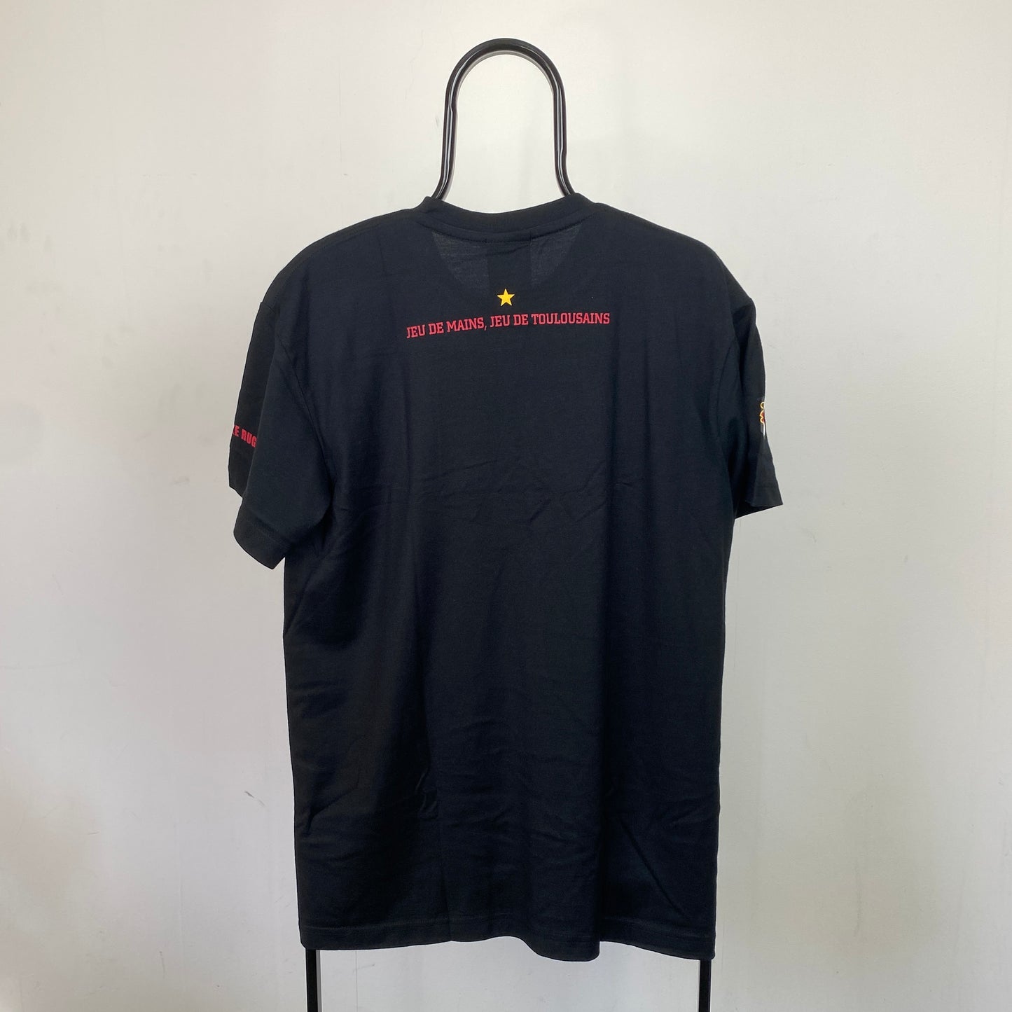 00s Nike Toulouse Rugby T-Shirt Black Medium