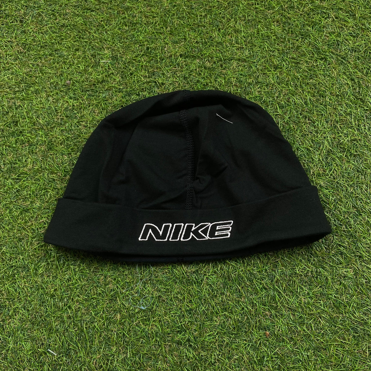 Vintage Nike Dri-Fit Beanie Hat Black â Clout Closet